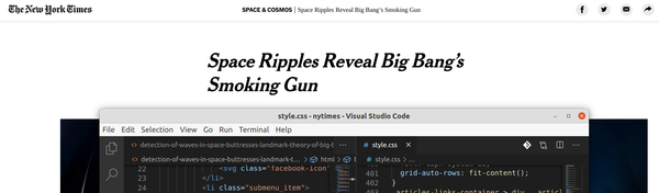 Cloning a NY Times Article